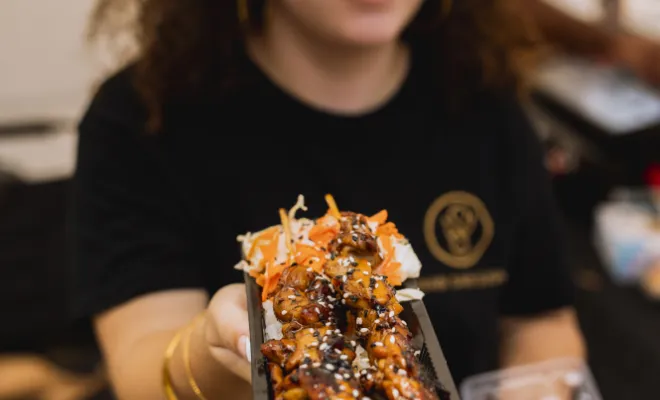 Barquette d'un client